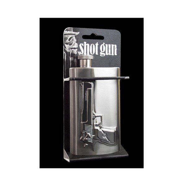 Likérka s reliéfem Suck UK Shot Gun Flask-image-1