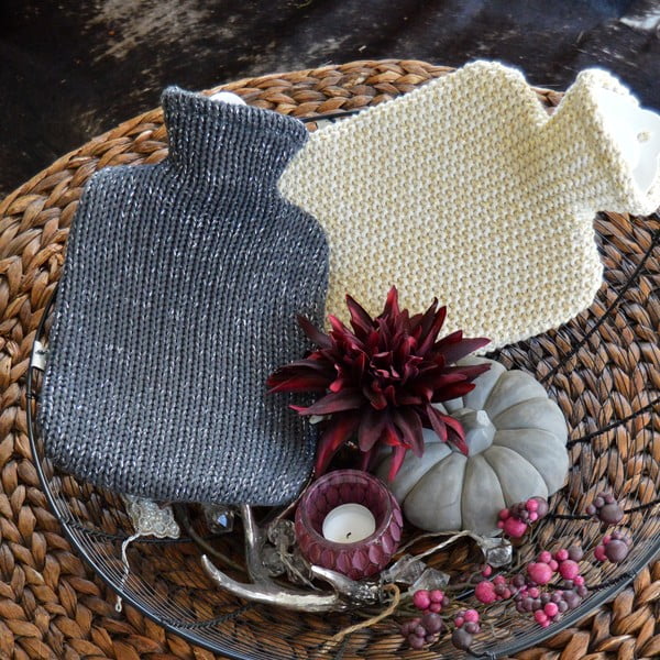 Termofor s pleteným obalem Classic - Hugo Frosch-image-1