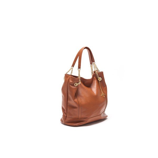 Kožená kabelka Tote 2089 Cognac-image-2