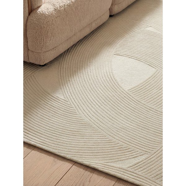 Krémový vlněný koberec 120x170 cm Kensington Victoria – Ted Baker-image-3