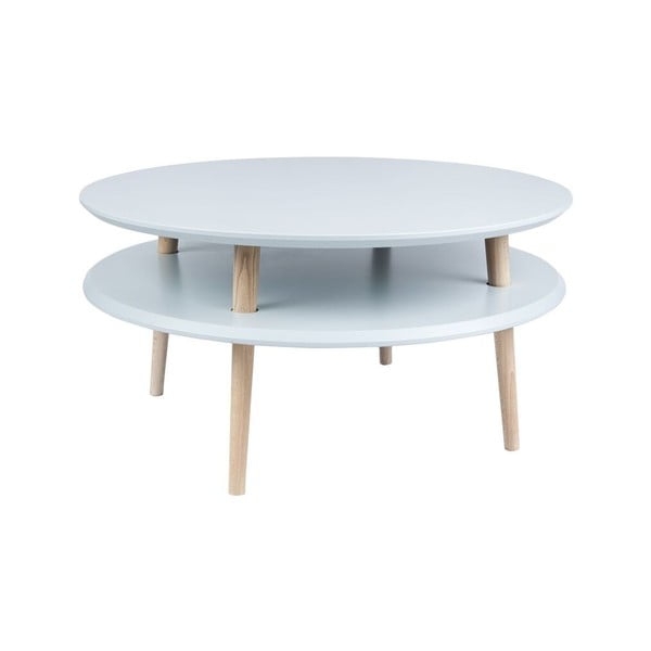 Konferenční stolek UFO 35x70 cm, šedý