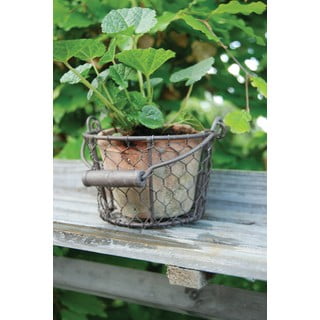 Ručně vyrobený květináč z terakoty ø 12 cm – Esschert Design