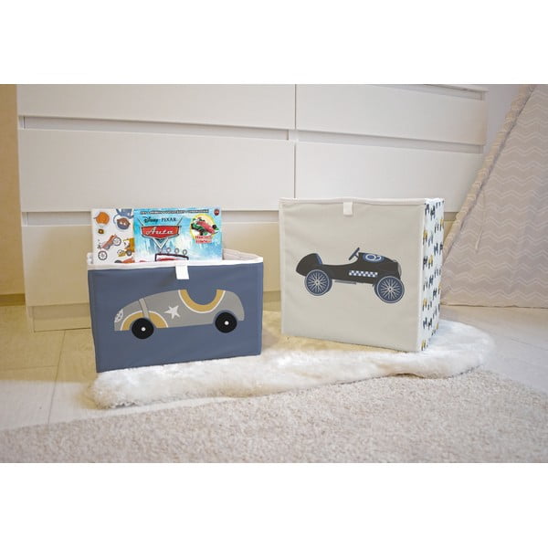 Látkový dětský úložný box Ralley - Butter Kings-image-3