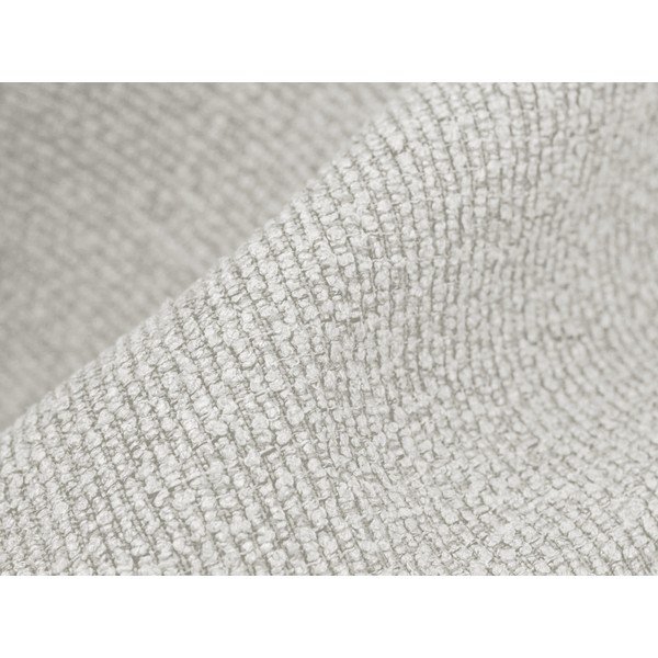 Bílá podnožka z textilie bouclé Aloha – Makamii-image-4