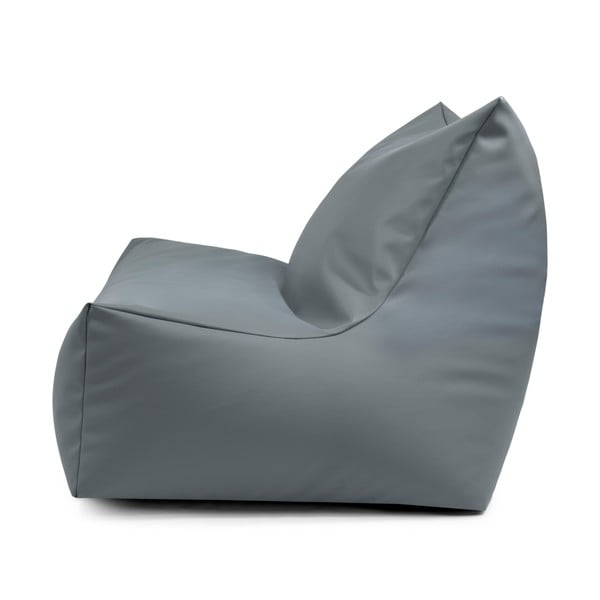 Šedý sedací vak z imitace kůže Icy Sofa – So Soft?-image-2