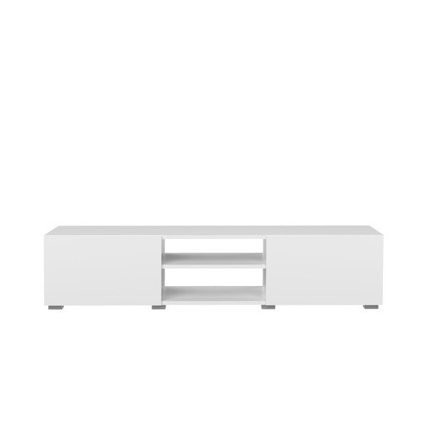 Bílý TV stolek TemaHome Podium
