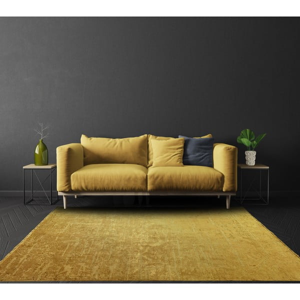 Žlutý koberec Asiatic Carpets Abstract, 200 x 290 cm-image-3