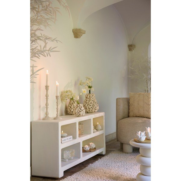 Krémový regál 140x60x35 cm Nahua – Light & Living-image-1