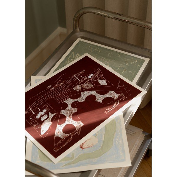 Plakát 70x50 cm Sam Shopping – Lucia Tuffley – The Poster Club-image-1