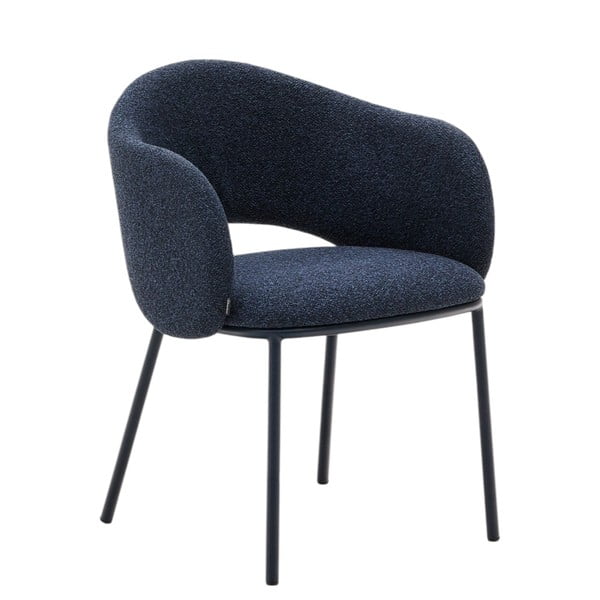 Tmavě modrá jídelní židle Maina – Kave Home