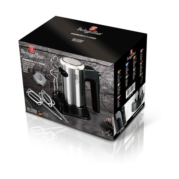 Ruční šlehač Black Silver Collection - BerlingerHaus-image-2