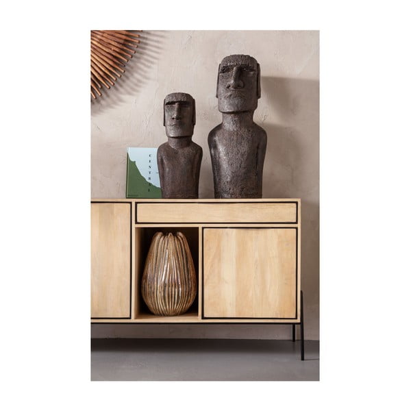 Keramická socha Kare Design Easter Island, výška 80 cm-image-4