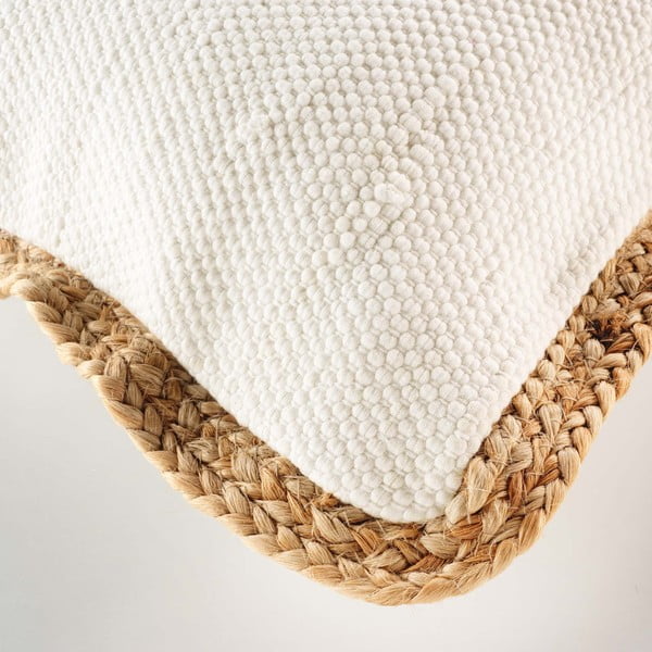 Dekorační polštář s příměsí juty 45x45 cm Akina – douceur d'intérieur-image-1