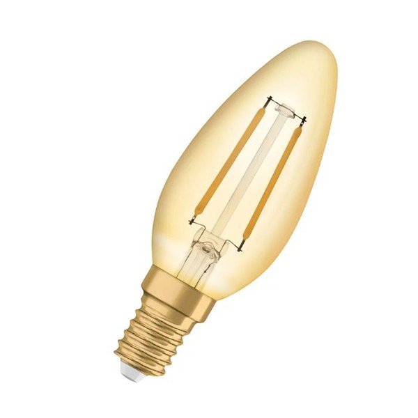 Teplá LED žárovka E14, 1,5 W – Candellux Lighting-image-1