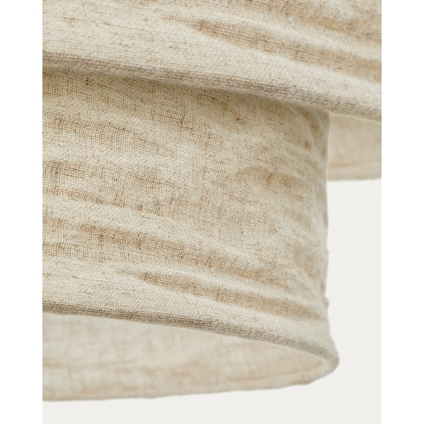 Béžové stínidlo ø 60 cm Mariela – Kave Home-image-3