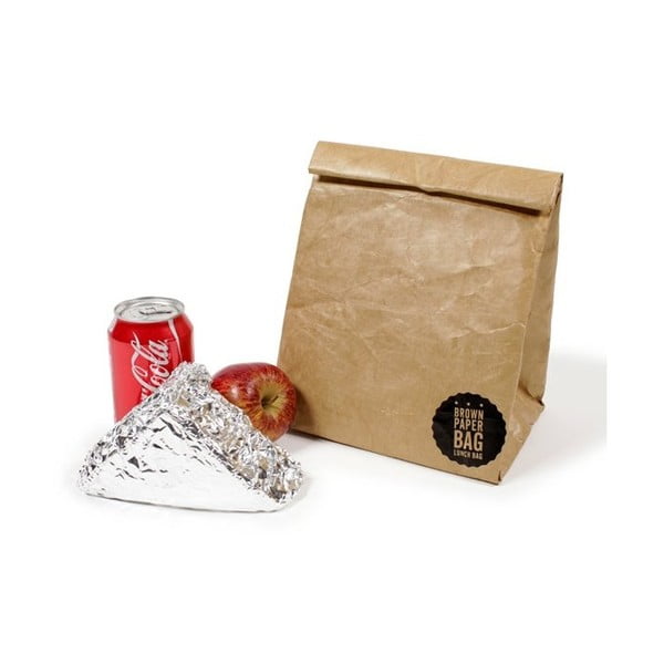 Svačinová taška Luckies of London Brown Paper Bag-image-2