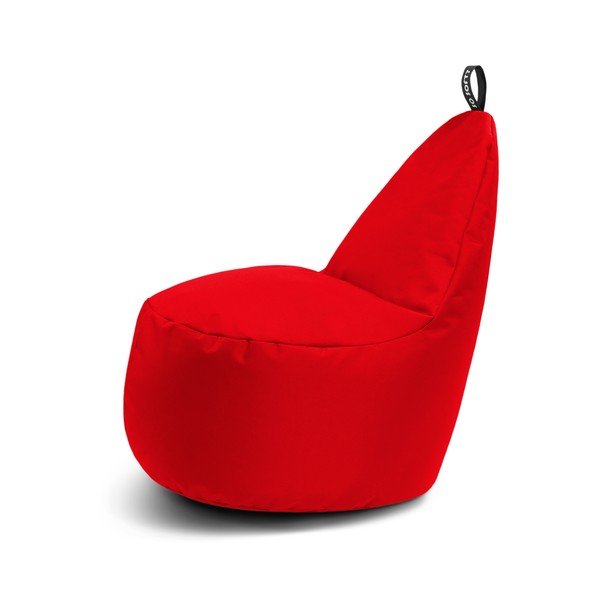 Červený dětský sedací vak Lull M – So Soft?