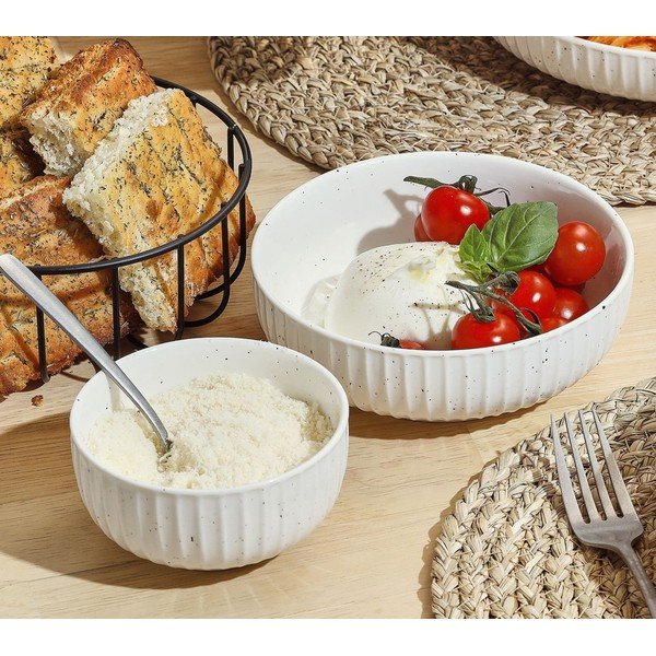 Bílá miska 250 ml Ora Gloss – Salt&Pepper-image-1