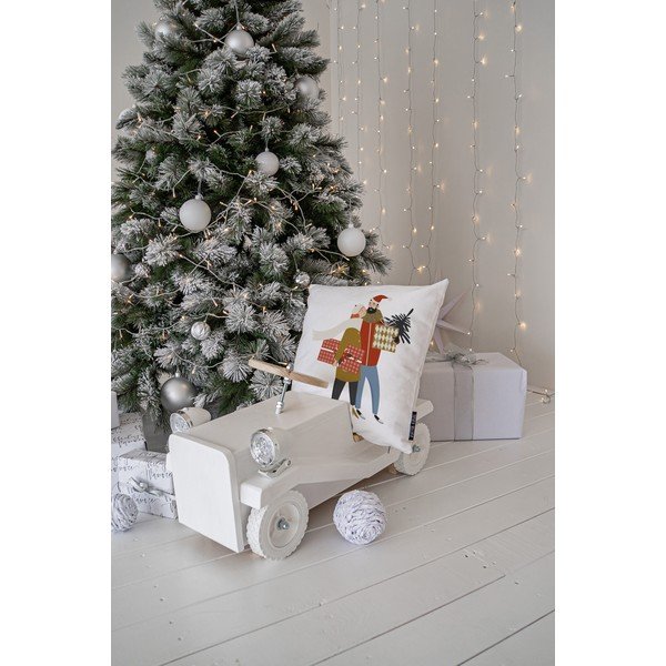 Povlak na polštář s vánočním motivem 45x45 cm Christmas Couple – Butter Kings-image-2