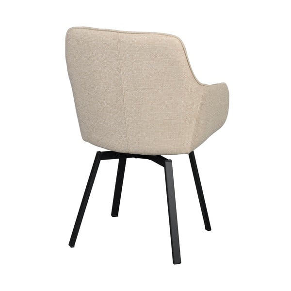 Béžová čalouněná jídelní křesla v sadě 2 ks Alison – Rowico-image-4