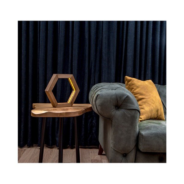 Dřevěné stolní svítidlo Honeybee-image-3