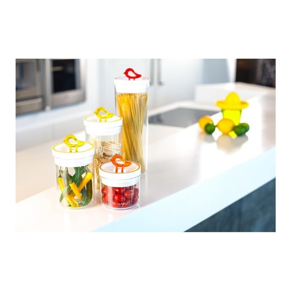 Žlutá dóza Vialli Design Livio, 400 ml-image-1