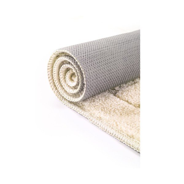 Krémové koupelnové předložky v sadě 2 ks 50x80 cm Kareli – Foutastic-image-4