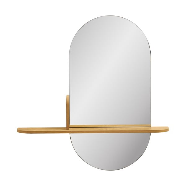 Nástěnné zrcadlo s poličkou  92x94,5 cm Barco – House Nordic