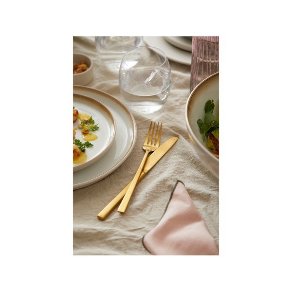 Ocelový příborv mosazné barvě 16 ks Brass – Bitz-image-4