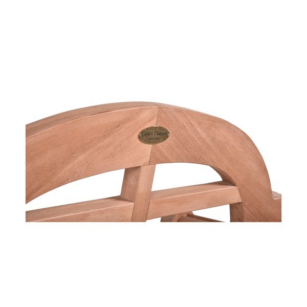 Dřevěná zahradní lavice v přírodní barvě Picadilli – Garden Pleasure-image-2