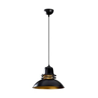 Černé závěsné svítidlo Opviq lights Berceste, ø 34 cm