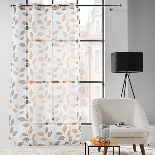 Bílá voálová záclona 140x280 cm Vahine – douceur d'intérieur-image-2