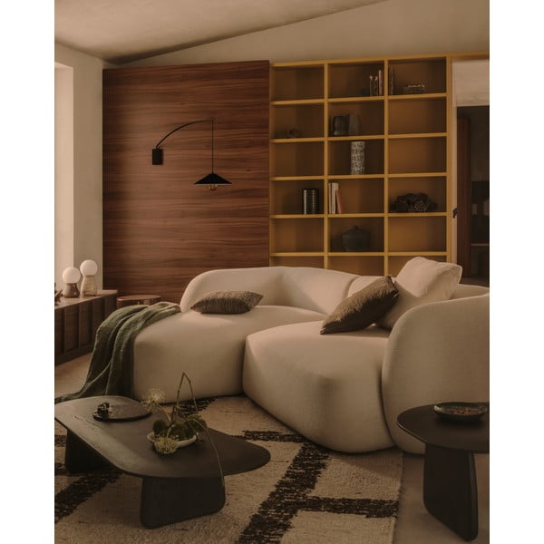 Černé nástěnné svítidlo ø 35 cm Kally – Kave Home-image-1