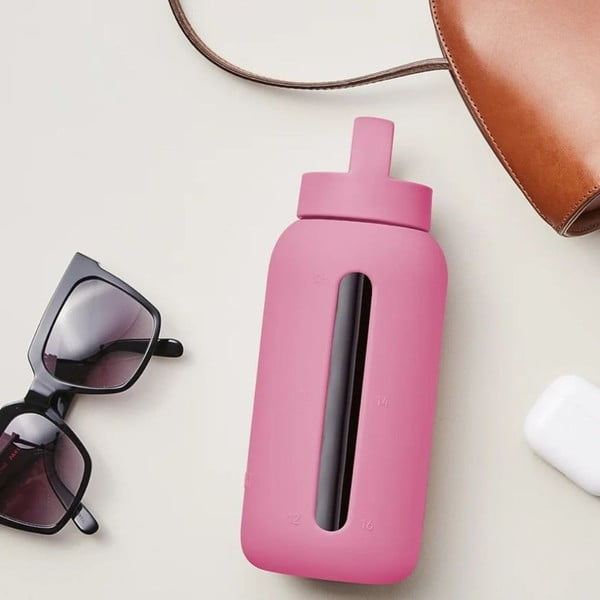 Růžová cestovní lahev 720 ml Flamingo Pink – Muuki-image-1