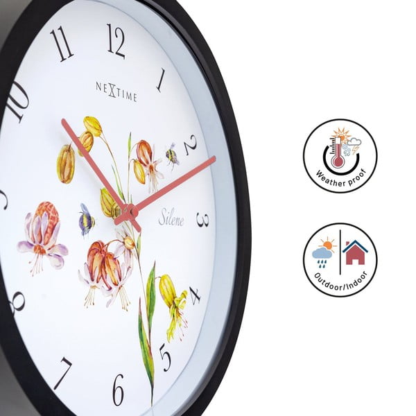 Venkovní nástěnné hodiny ø 30,5 cm Silene – NeXtime-image-4
