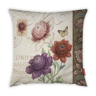 Povlak na polštář Vitaus Maseto Flowers Rusto, 43 x 43 cm