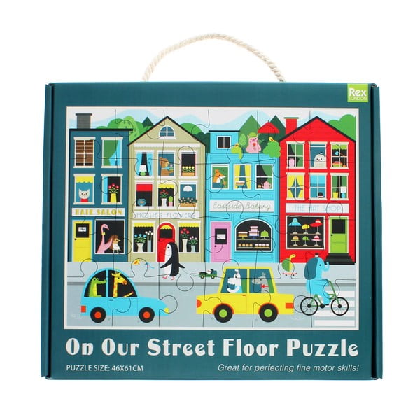 Puzzle (počet dílků 24) On Our Street – Rex London