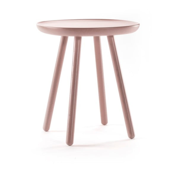 Dřevěný odkládací stolek EMKO Naïve, ⌀ 45 cm