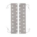 Šedobéžové povlaky k dětskému zahradnímu setu v sadě 2 ks 18x90 cm Little Stars – Roba