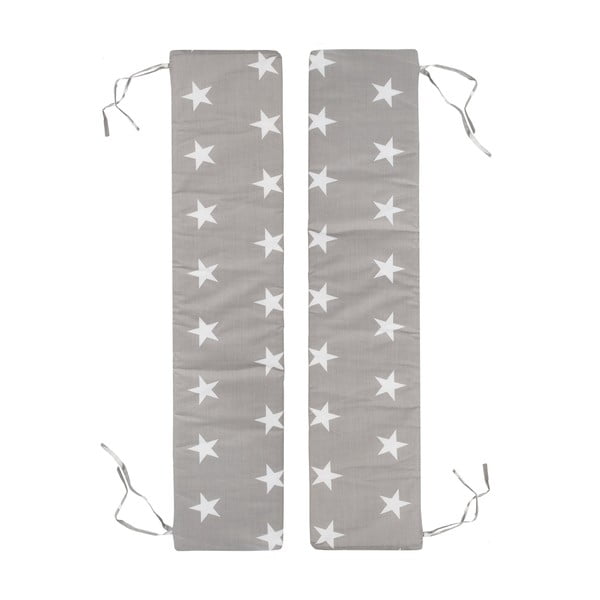Šedobéžové povlaky k dětskému zahradnímu setu v sadě 2 ks 18x90 cm Little Stars – Roba