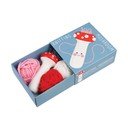 Kreativní sada Knitting Kit Mushroom – Rex London