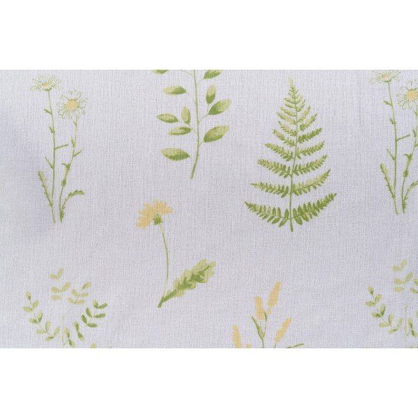 Bílo-zelená záclona 140x245 cm Caledonia – Mendola Fabrics-image-4