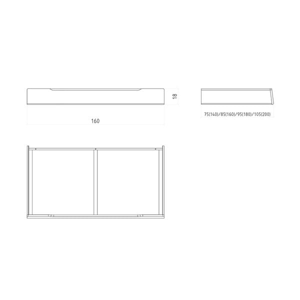 Šuplík pod postel v přírodní barvě Twig – The Beds-image-4