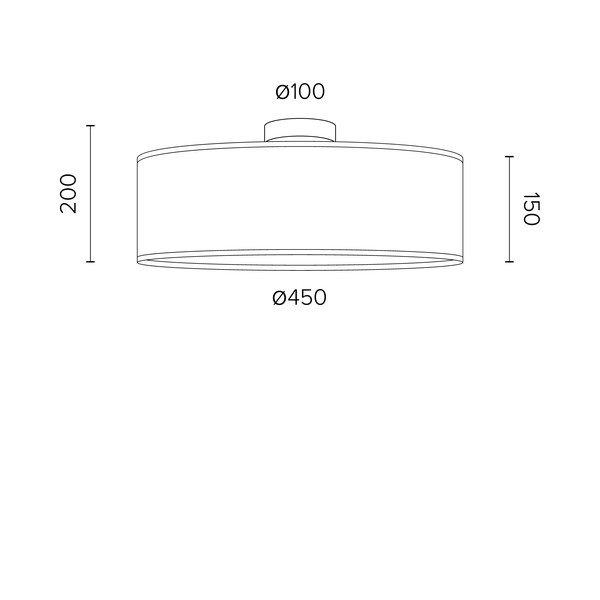 Stropní svítidlo z třešňové dýhy Sotto Luce TSURI XL, ø 45 cm-image-2