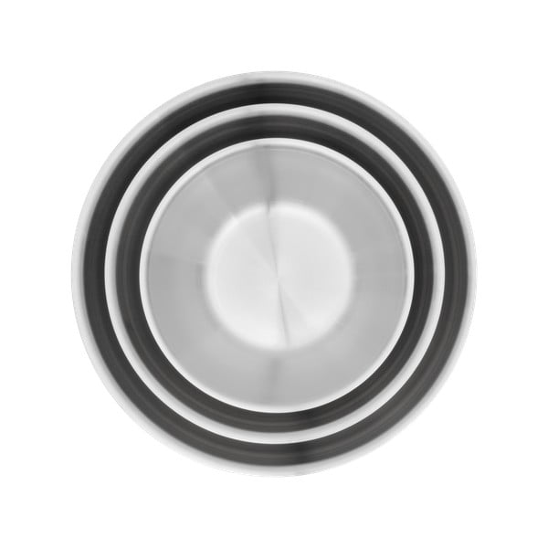 Nerezové mísy v sadě 3 ks ve stříbrné barvě ø 25,5 cm Lucca 3.0 – FABINI-image-4