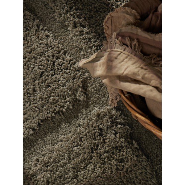 Khaki ručně tkaný kulatý koberec ø 160 cm Lambeth Jasper – Ted Baker-image-2