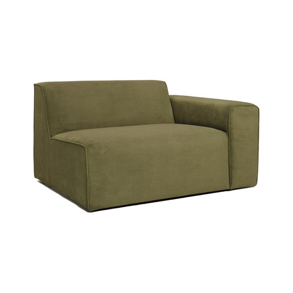 Zelený manšestrový modul pohovky (pravý roh) Sting - Scandic-image-2