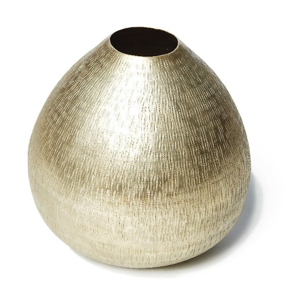 Váza barvě šampaňského Simla Matt, ⌀ 25 cm