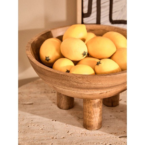 Dřevěná mísa v přírodní barvě ø 27 cm Kara – Premier Housewares-image-2