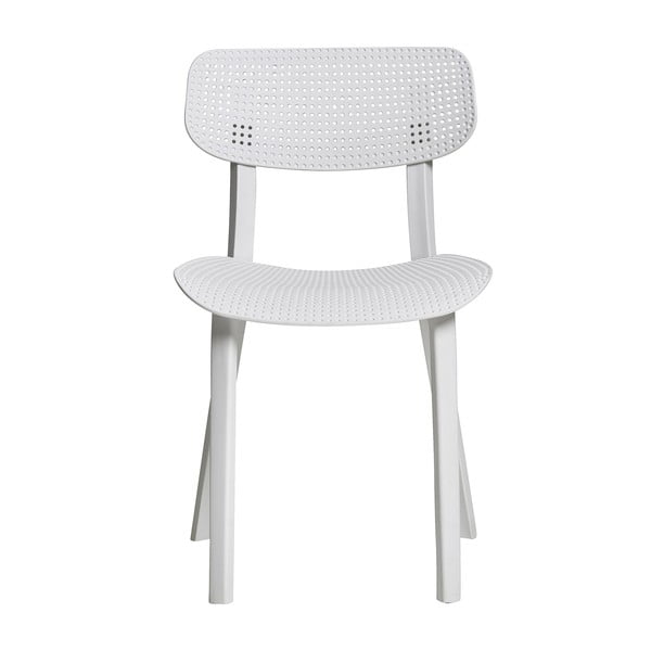 Sada 4 bílých jídelních židlí Marckeric Eleni-image-3